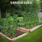 Large A-Frame Garden Trellis for Tomatoes, Cucumbers & Heavy Climbing Plants - Rust-Resistant, Heavy-Duty Steel, Perfect for Outdoor Gardens & Vertical Gardening(47" W x 63" H)