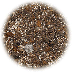Premium Aroid Potting Mix - Soil Free Blend for Aroids - Growing Medium for House Plants by Gardenera - (3 Quart Bag)