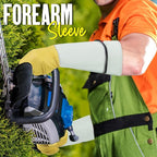 HANDLANDY Rose Pruning Gardening Gloves for Men Women, Thorn Proof Forearm Protection Leather Garden Gloves, Gardening Gifts for Gardeners (Golden Yellow, Small)