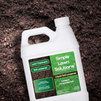 Liquid Soil Loosener- Soil Conditioner-Use alone or when Aerating with Mechanical Aerator or Core Aeration- Simple Lawn Solutions- Any Grass Type-Great for Compact Soils, Standing water, Poor Drainage