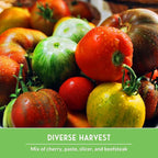 Tomato Seeds 10 Variety Pack for Planting - Black Krim, Roma, Cherry, Aunt Ruby's Green, Hillbilly, Mortgage Lifter, Brandywine, & More - Non-GMO Heirloom Tomatoes - Survival Garden Seeds