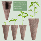 Tigvio 133-Pack Hydroponic Grow Sponges kit - Replacement Seed Starter Pods Compatible with AeroGarden - Boost Root Growth - Ideal for Indoor Gardening - Includes 12 Tags & 1 Tweezer (133pack)