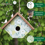 Wild Wings Decorative Wren House Blooming Nest, Green