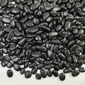FANTIAN 5 lbs Pebbles for Indoor Plants. 3/8 inch Small Black Stones, Decorative Black River Rocks for Plant Outdoor, Vase, Landscaping and Garden