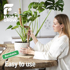 2 Pack 28" Sturdy Easy to Use Moss Pole Monstera Plant Support Stakes - Plant Stakes for Indoor Plants, Moss Poles for Climbing Plants, Tutores para Plantas Trepadoras Monstera Support Sticks