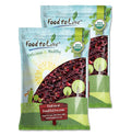 Food to Live Organic Hibiscus Flowers, 3 Pounds – Whole Petals. Great for Herbal Tea. Non-GMO. Caffeine-free. Good Source of Vitamin C. Bulk. Kosher
