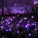 JMEXSUSS 200 LED 66ft Purple Christmas Lights, Connectable Purple String Lights Plug in, 8 Modes Outdoor Christmas Light for Tree Outside Indoor Patio Party Ceiling Room Xmas Decor