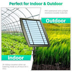Solar Drip Irrigation System - Supports 20-30 Pots, 12 Timing Modes - Drip Irrigation Kit,Automatic Plant Garden Watering System for Outdoor Plants,Garden, and Potted Plants