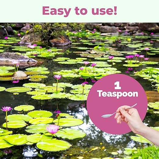 Pond Plant Fertilizer – Liquid Plant Food for Healthy Aquatic Growth, Stronger Roots & Vibrant Pond Plants, 8 oz