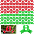 100 Pcs Plant Training Clips, Adjustable Low-Stress Training Plant Clips, Reusable 90-Degree Bendies Folder to Bend for Tomatoes Cucumbers Beans Climbing Plants in Indoor Outdoor Gardens