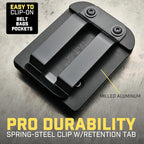 MagMaster | The Original Magnetic Tool Holder - Super Strong - Clip-On Any Belt, Tool Bags or Pocket - Assembled in USA
