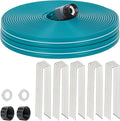 LINEX Sprinkler Soaker Hose 75 ft for Garden Lawn Watering Hose with Stakes