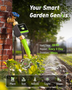 RAINPOINT WiFi Water Hose Timer with Brass Inlet&Outlet, Smart Sprinkler Timer for Watering with Gateway, WiFi Watering System for Garden, Automatic Irrigation System for Lawns and Yard