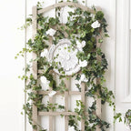 Dura-Trel PVC Garden Trellis for Climbing Vine Plants, Cambridge, Mocha, 28" x 76"