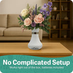 2 Inch Vase - White