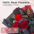Vrioca Flowers for Delivery, Preserved Flowers Bouquets, Birthday Gifts for Women Mom