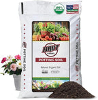 Brut Organic Potting Soil 1 CU FT – Premium Plant Soil with Organic Worm Castings, Trace Minerals & Perlite – Chemical-Free, Filler-Free – Ideal Potting Mix for Indoor & Outdoor Plants – Pack of 1