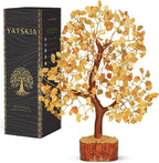 Yellow Aventruine Crystal Tree, Gemstone Tree, Crystals and Healing Stones, Crystal Gifts, Living Room Decor, Good Luck Gifts