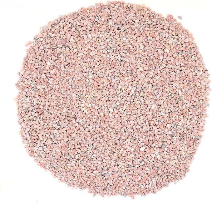 Coarse Sand. Pink Color. 1/8 Inch 10 lbs. for Potting Soil, Succulents, Pots, Plants, Gardening, Indoor, Crafting, Vase Fillers, Landscaping (X-Mini, COARSE Sand - Pink Crystal, 10)