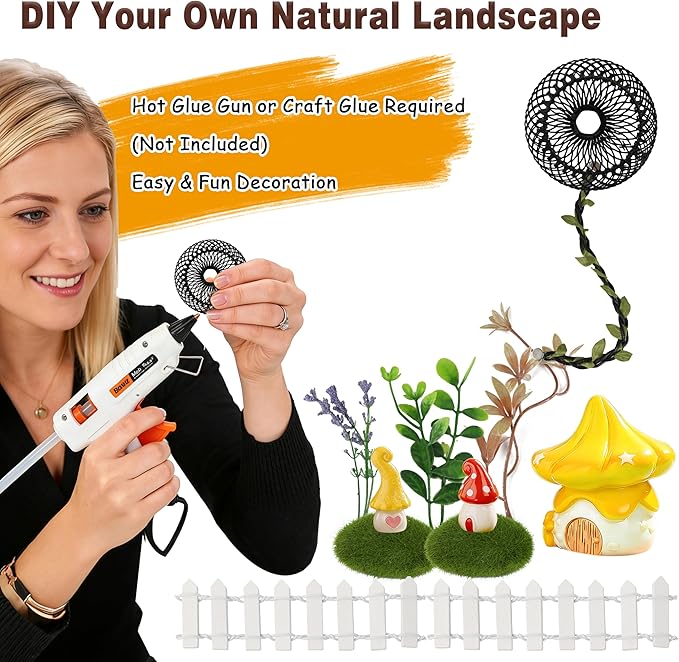 Jumping Spider Enclosure, Acrylic Cabin Terrarium with Sloped Roof & Magnetic Front Door, for Arboreal Pets, Mantis, Small Reptile Habitat (Green, L 7.9",W 3.9",H 5.9")