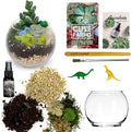 Cute Farms Glass Terrarium Kit | Just Add Your Own Plants (One Glass Bowl)