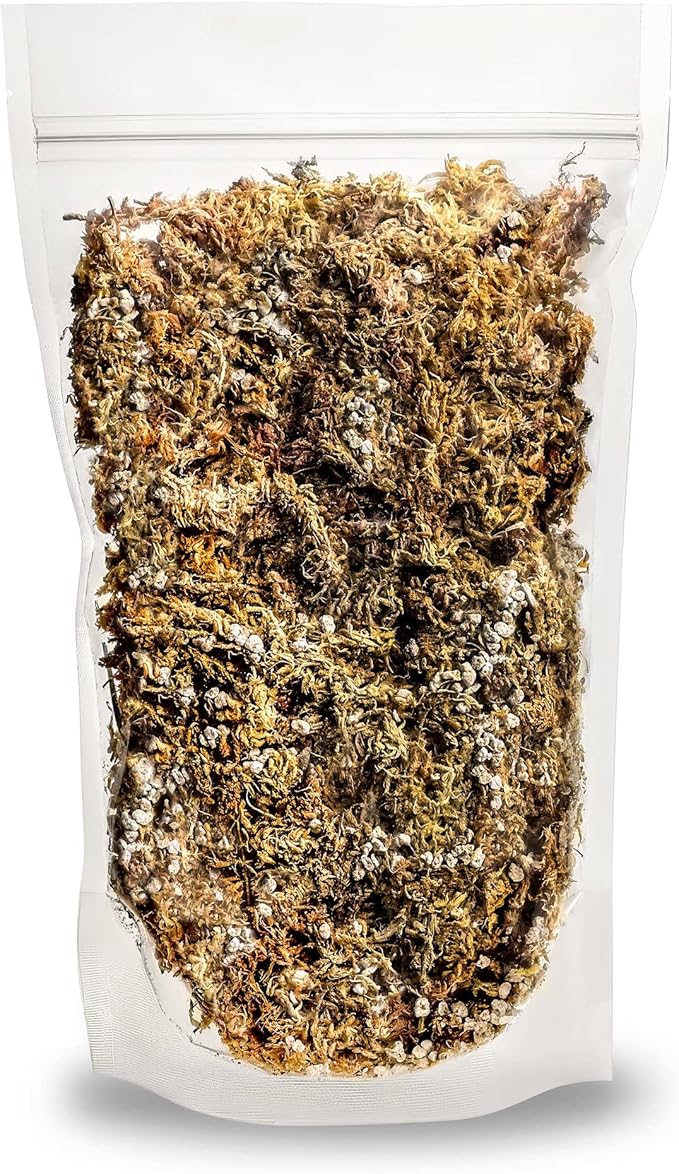 Gardenera Sphagnum Moss Potting Mix for Carnivorous Plants, Moss and Perlite Blend for Potting Venus Fly Traps, Sarracenia, Pitcher Plants - Sphagnum Moss & Perlite - Made in USA - 20 Quart