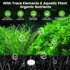Root Tabs Freshwater Aquarium Plant Fertilizer, Slow-Release 100 Tabs 1g/Tab, Safe for Fish and Shrimp, for Planted Aquarium Substrate (100)