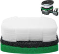10 Pcs Pond Filter Maintenance Kit, Pond Filtration Replacement Pads, Filter Foam Pad Media Set for Model 5 in 1 300 Gal and 6 in 1 900 Gal Water Pump Improving Outdoor Water Quality