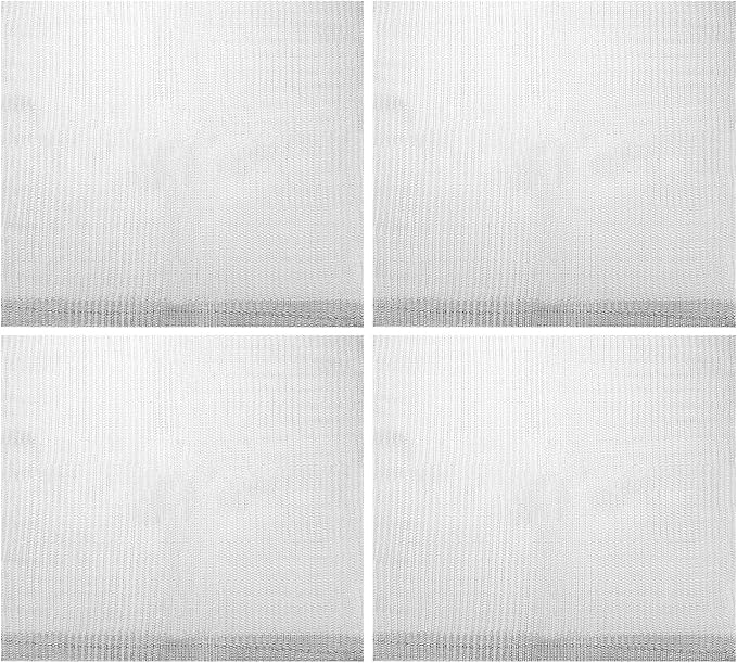 M METERXITY 4-Pack 10 Gallon Plant Root Protector 20x18 Inch, Stainless Stainless Root Guard Baskets Wire Mesh Garden Protection Netting for Tree/Tubers/Crops/Flower/Vegetables/Fruit