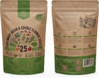 25 Culinary Herbs & Edible Flower Seed Variety Pack for Planting Indoor & Outdoors. 11900+ Non-GMO Heirloom Flower Seeds: Basil, Borage, Echinacea, Lavender, Oregano, Rosemary Seeds & More