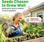 11 Heirloom Seeds for Planting Vegetables and Fruits, 4800 Survival Seed Vault and Doomsday Prepping Supplies, Gardening Seeds Variety Pack, Vegetable Seeds for Planting Home Garden Non GMO