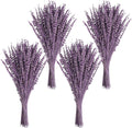 Uieke Dried Lavender Bundles, Preserved Lavender Stems Bouquet for Shower, Weeding, Home Fragrance, Vase Crafts Decor, 200g(7.05oz)