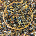 FANTIAN 5 lbs Aquarium Gravel, Pea Gravel for Fish Tank,1/4 Inch Decorative River Rocks for Aquarium Succulent Vase Plant Soil Cover and Outdoor Landscaping