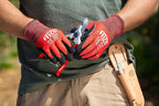 Felco Pruning Shears (F 6) - High Performance Swiss Made One-Hand Garden Pruners - 100052385 Bundle with Felco F 910+ Holster, 35x15x5 cm, Tan