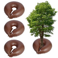 TezhiIe 3 Pack 15 Gallon Tree Watering Ring Bag, PVC Drip Irrigation Water Pouch Automatic Drip System, Watering Donuts for Trees, Deep Root & Low-Profile Slow Release Watering Bag