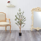Nearly Natural 3.5ft. Olive Artificial Tree