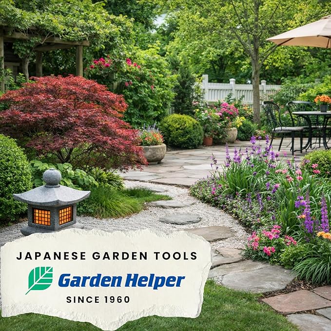 Root Hook Japanese Garden Tool for Loosing Soil, Heavy Duty Japanese Steel, Root Pick Tool for Repotting Bonsai and Transplanting Flower, Made in Japan, Silver