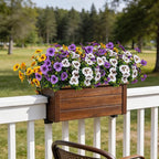 17 Inch Artificial Faux Pansy Flowers for Outdoor,Fake Pansies Flowers with Eucalyptus Leaves Fake Plants Greenery Boxwood Porch Patio Decor 6 Bundles(Light Purple,Dark Yellow,White)