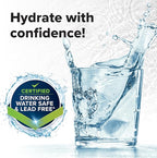 Camco TastePURE 10-Ft Water Hose-RV Drinking Water Hose Contains No Lead,No BPA&-No Phthalate-Features Diamond-Hatch Reinforced PVC Design-1/2” Inside Diameter,Made in the USA (22743),(Pack of 3)
