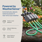 Orbit 21207 B-hyve Gen 2 Smart Hose Watering Timer, 4-Pack with Wi-Fi Hub and Hose Y Splitter