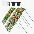 Cucumber Trellis for Garden - 2 Pack, 48" L x 16" W Garden Trellis for Climbing Plants Outdoor with Support Structures, A Frame Trellis for Climbing Vegetables Peas, Vine, Bean