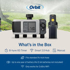 Orbit 24639 B-hyve XD 4-Port Smart Hose Watering Timer with Wi-Fi Hub