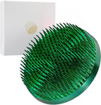 Wazakura Ikebana Kenzan Round, Japanese Floral Arranging Frog Holder, Made in Japan - Green 80mm
