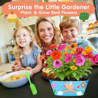 Paint & Plant Kids Gardening Kit Arts and Crafts Toys - Toddler Gardening Kits Birthday Easter Gifts Ideas for Girls & Boys 4 5 6 7 8 9 10 11 12 Year Old