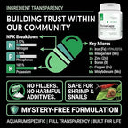 ThriveCaps Aquarium Root Cabs – Premium Root Fertilizer for Live Plants – Slow Release – Strong NPK + Micros – Safe for Shrimp & Snails – 60 Count