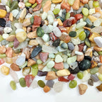 FANTIAN 5lbs Small Succulent Rocks, 3/8 Inch Colorful Pebbles for Plants, Decorative Rocks for Plants Indoor, Vases, Planters and Outdoor Gardening Stones