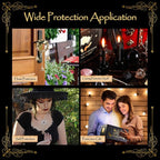 Wiccan Supplies and Tools for Protection, 130Pack Witchcraft Supplies Witchy Gift for Beginners, Dried Herbs, Crystals, Candles, Witch Starter Spell Kit