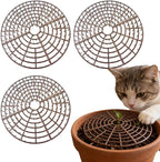 Plant Protectors from Animals, 11x1inch Protective Modern - Cat Proof Indoor Plant Protector,for Outdoor Home Apartment Dorm Yard Patio Porch Flower