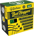 BudHuggers (Green) for Optimal Plant Training | 50ft (15M) | 3mm Thick Garden Wire Ties | Flexible & Durable | Rubber Plant Ties to Yield Bigger Buds, Stronger Branches & Larger Canopies