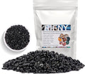RIFNY Decorative Polished Rocks, 0.3" Gravel Rocks Crushed Crystal for Plant Flower Pots Succulents Cactus Bamboo Plant Vase Filler Aquarium Fish Tank Decorations (1.5 LB, Black Obsidian)